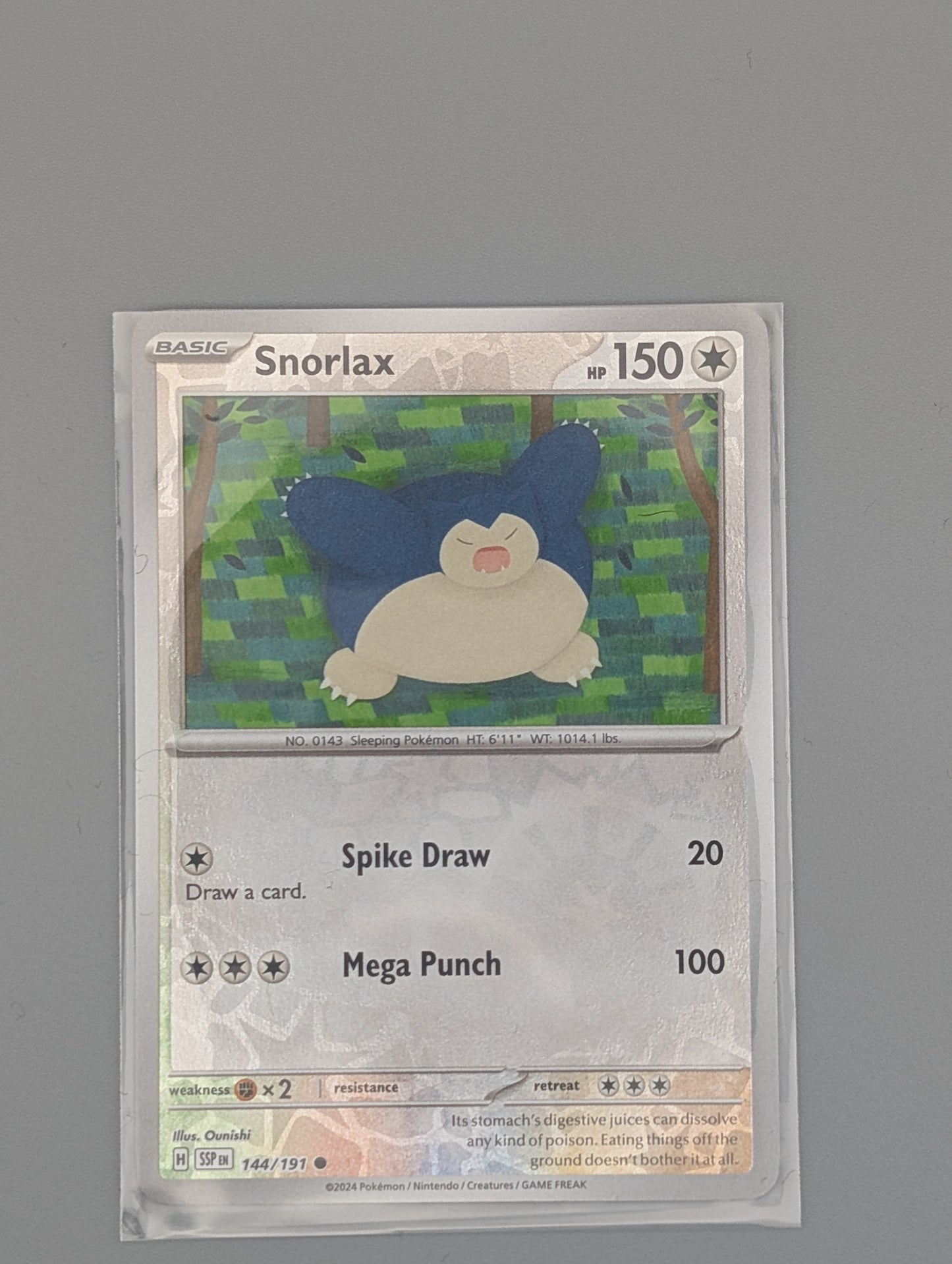 Snorlax 144/191- NM or better