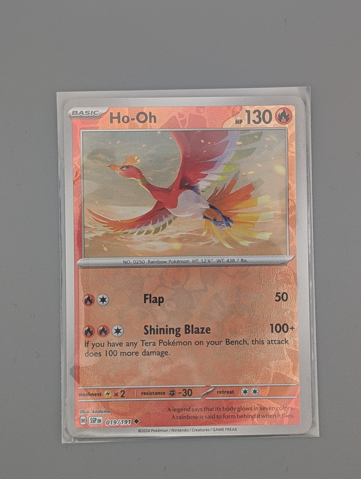 Ho-oh 19/191-NM or better