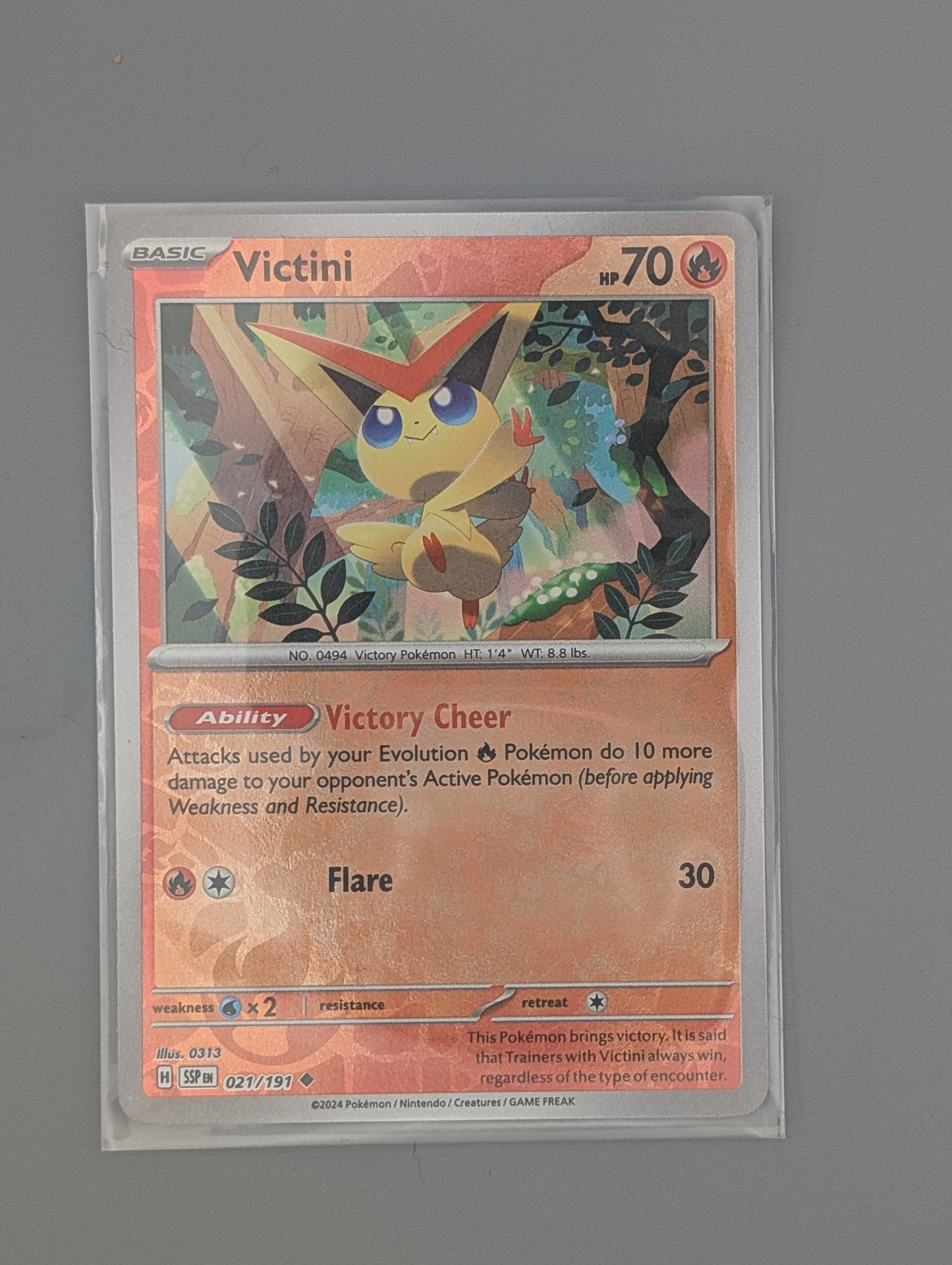 Victini 021/191 reverse holo - NM or better