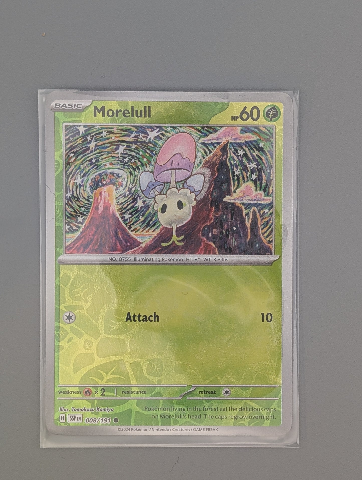 Morelull 8/191 reverse holo- NM or better