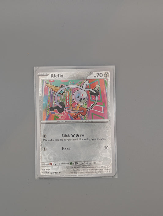 Klefki 128/191 reverse holo- NM or better