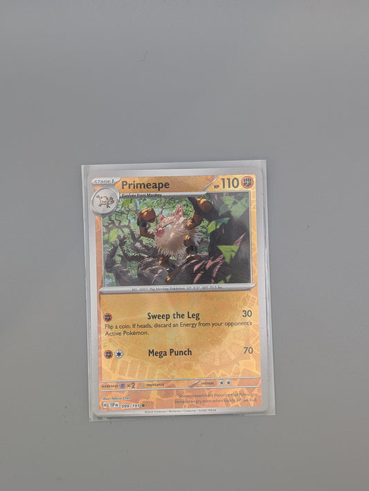 Primeape 99/191 reverse holo- NM or better