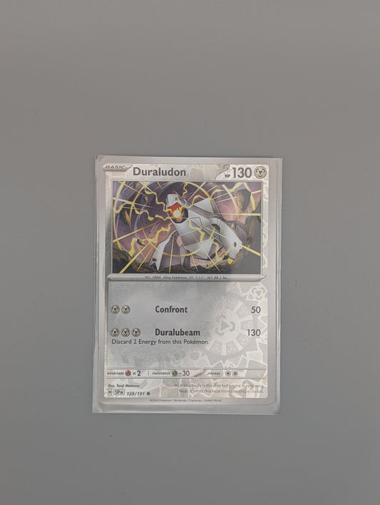 Duraludon 129/191 reverse holo- NM or better