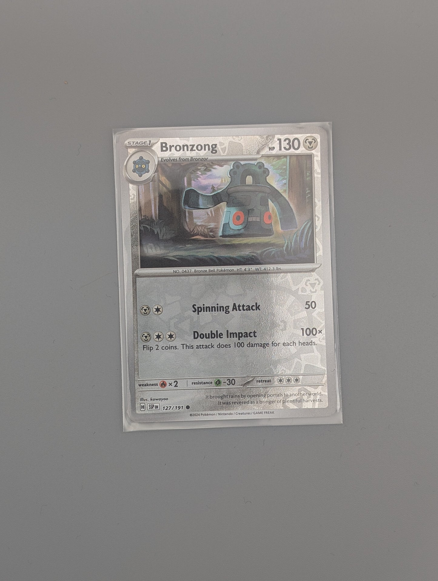 Bronzong 127/191 reverse holo- NM or better