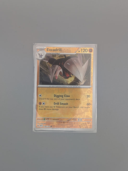 Excadrill 109/191 reverse holo- NM or better