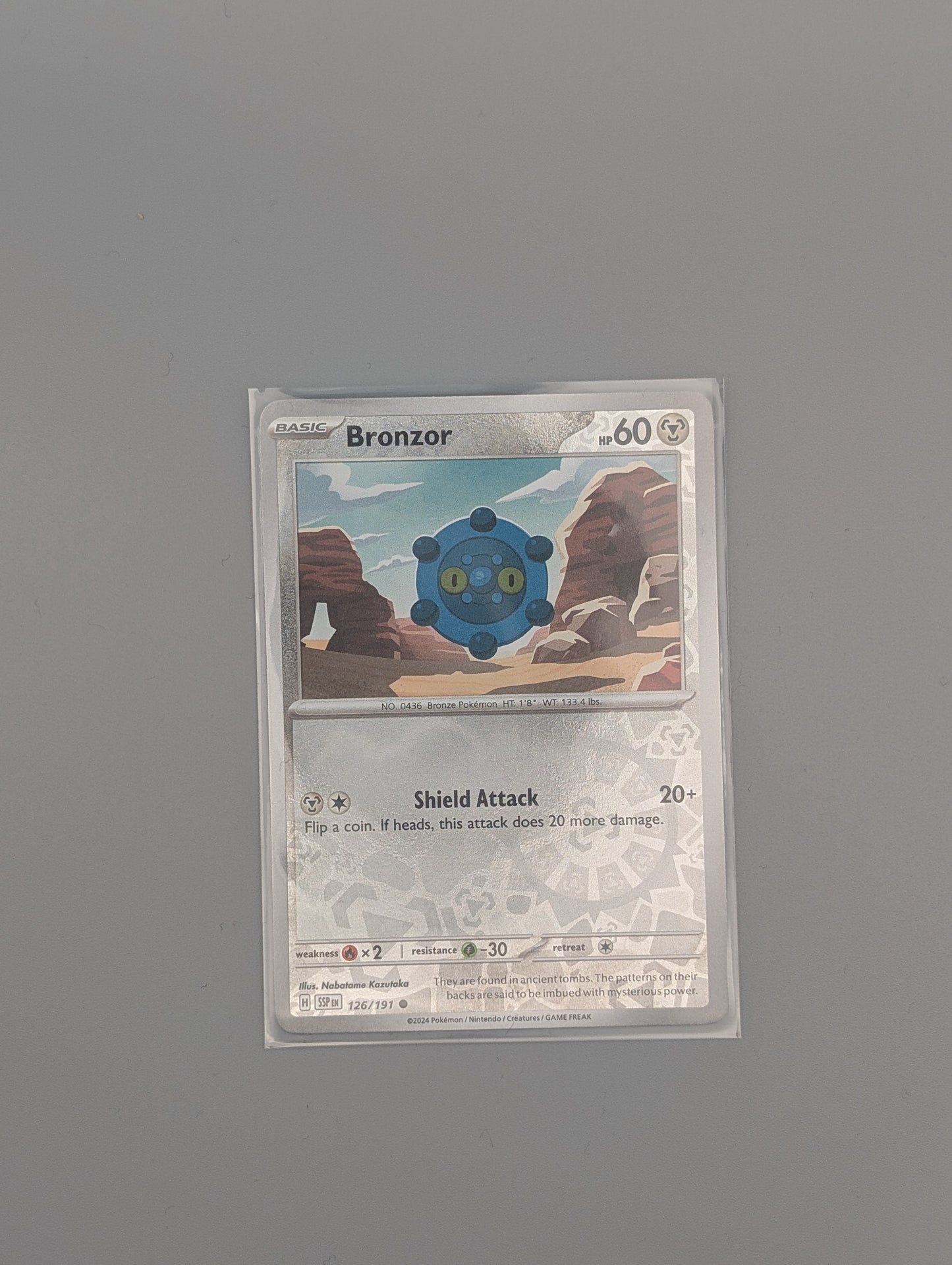 Bronzor 126/191 reverse holo- NM or better